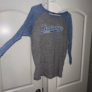 Kentucky baseball Jersey long sleeve